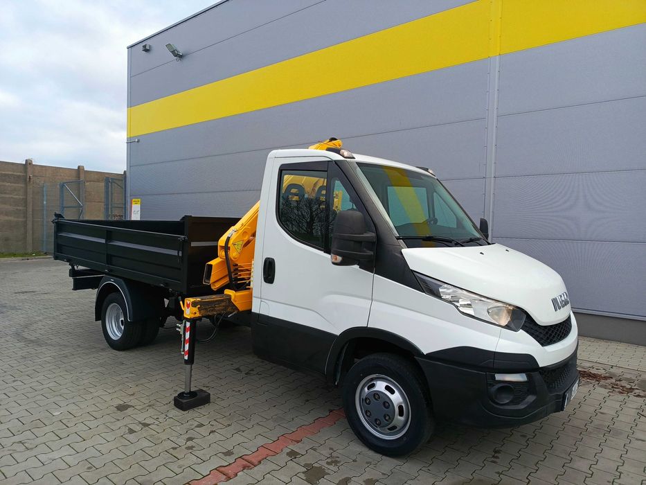 Iveco 3.0  HPI HDS udźwig 1800kg  wywrotka 3 strony Hak Klima Dmc 3.5T