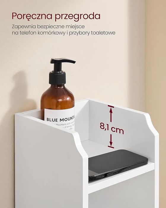 Szafka łazienkowa wąska