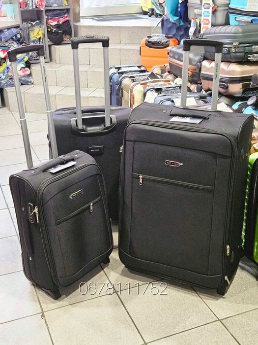 WINGS 1701 Польща на 2-х. кол валізи чемоданы ручна поклажа сумки