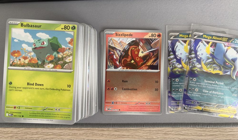 Cartas Pokémon EN sets recentes