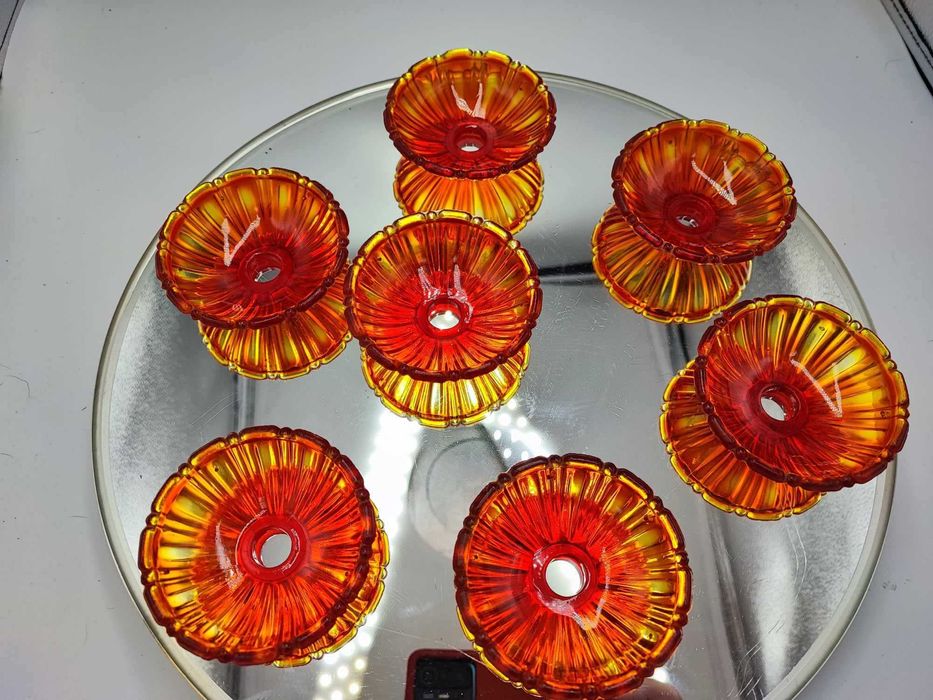 Stara szklana miseczka,miseczki,Bohemia,lata 60-70,cena za 1 sztukę