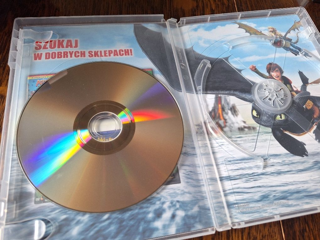Jak wytresować smoka. How to train your dragon. DVD. Dream Works.