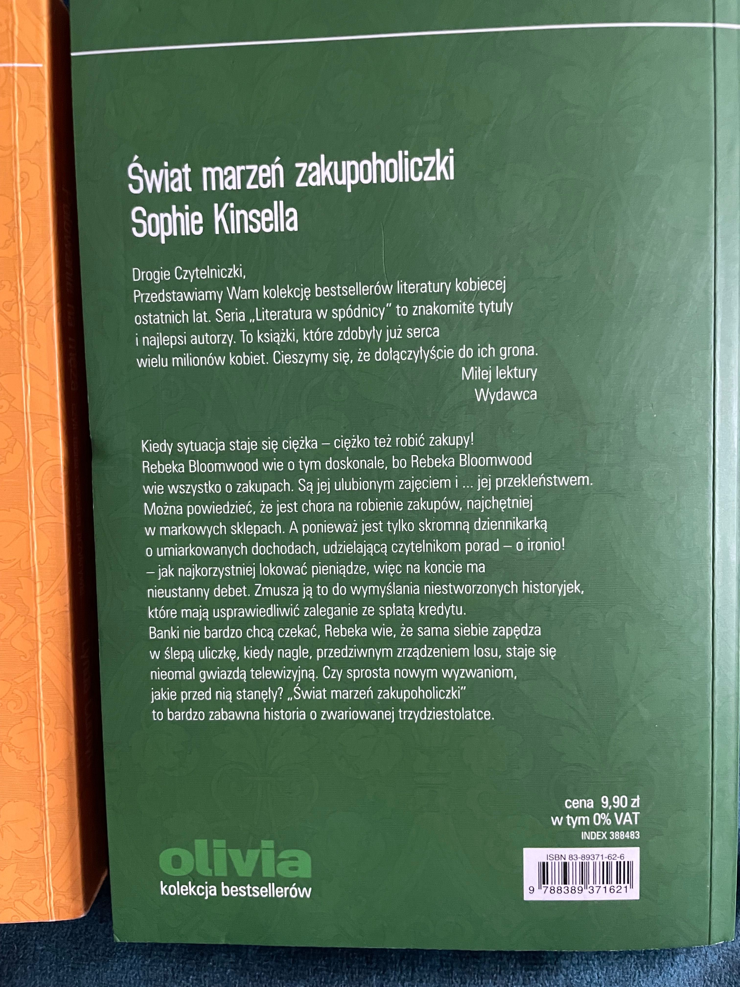 Zestaw: Polowanie na męża i Świat marzeń zakupoholiczki książki