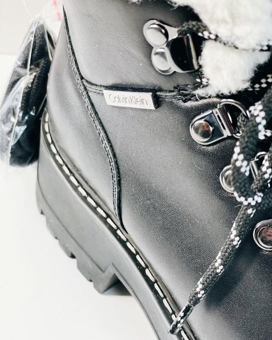 Ботинки Calvin Klein шкіра, черевики Calvin оригінал