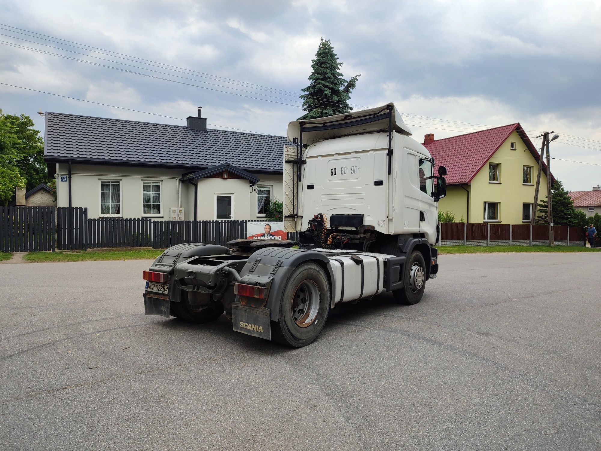 Scania 114 380 specjalny hydraulika
