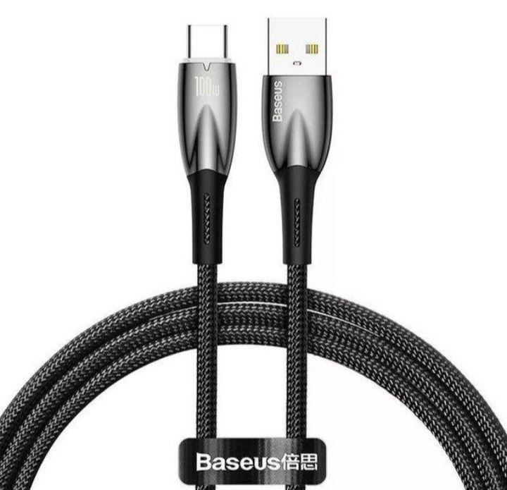 Кабель Baseus USB - Type-C 100W 6A 100см