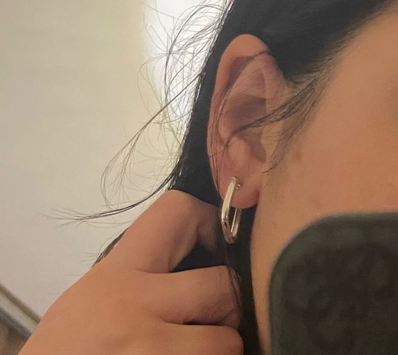 Kolczyki srebrne Apart