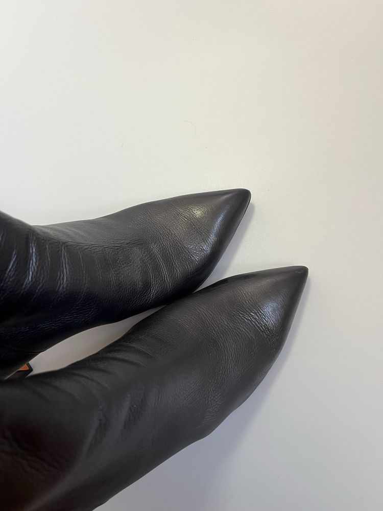 Сапоги Santoni Sant Leather Ysl Loro Piana 41(26cm)