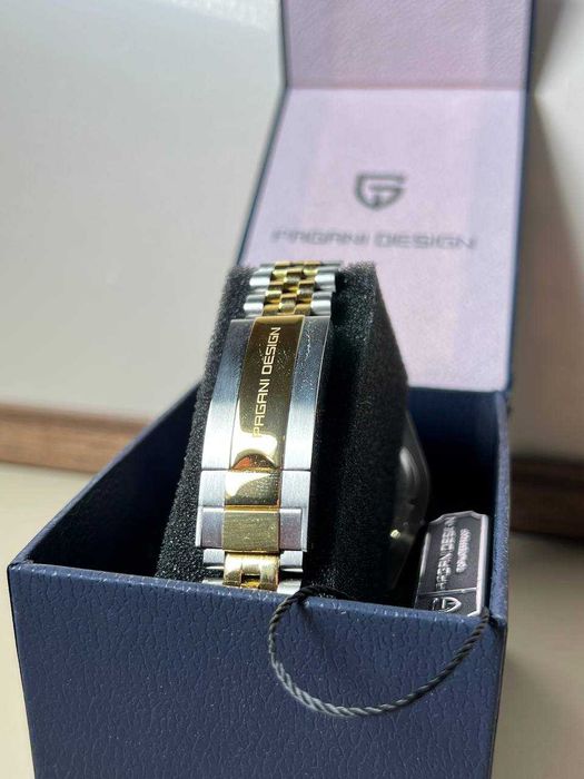 Годинник Pagani Design PD-1662 Silver-Gold 40mm
