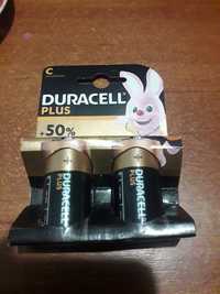 Батарейка Duracell LR14, C лужна 2 шт термін до 31.01