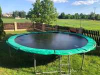 Trampolina ogrodowa 14FT (427cm) Hop-Sport +siatka