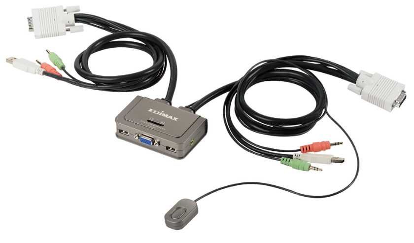 EDIMAX EK-2U2CA (2-портовый USB KVM переключатель)