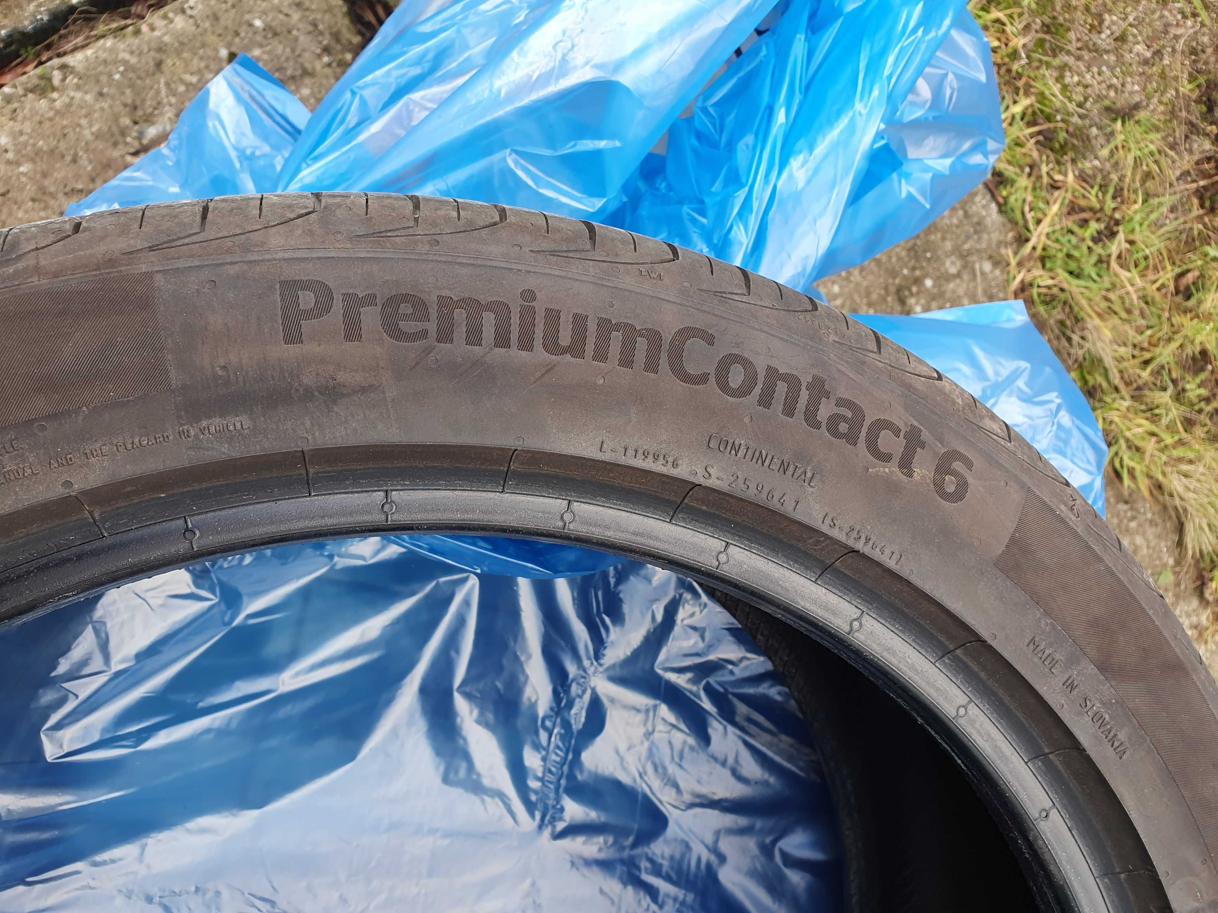 Continental PremiumContact 6 225/45 R19 komplet po 2000km przebiegu