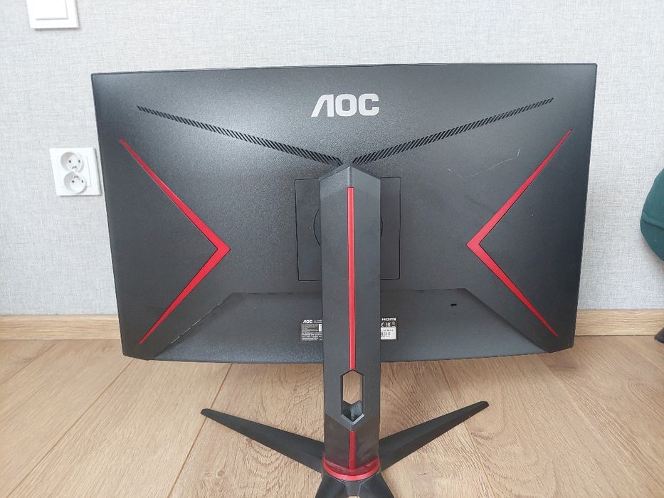 Monitor aoc 27 cali uszkodzony na części