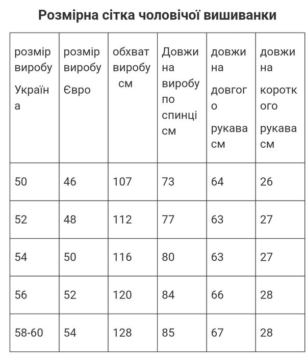 Чоловіча вишиванка на короткий рукав з вишивкою