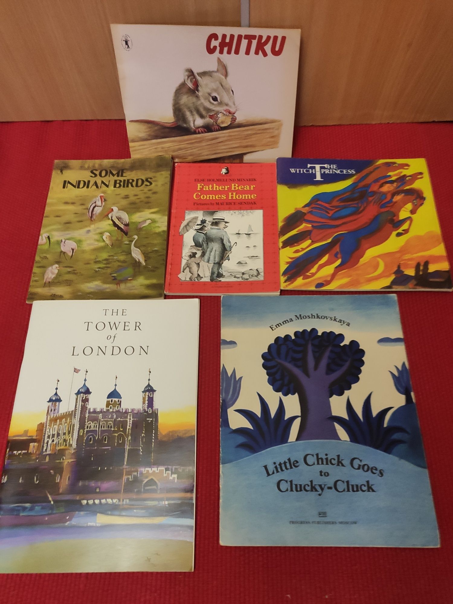 Детские редкие книги на английском языке  1976 - 80 года