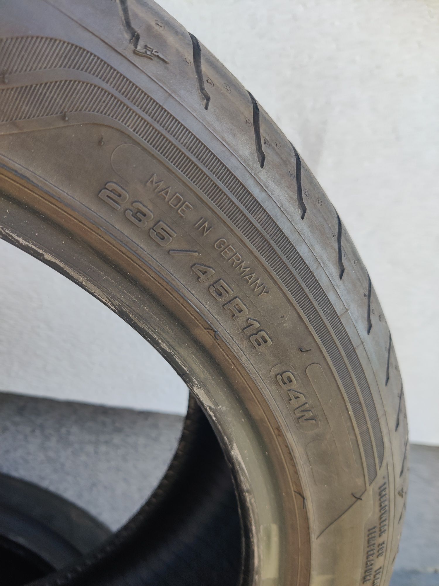 Opony letnie Goodyear 235/55R18 7/6mm