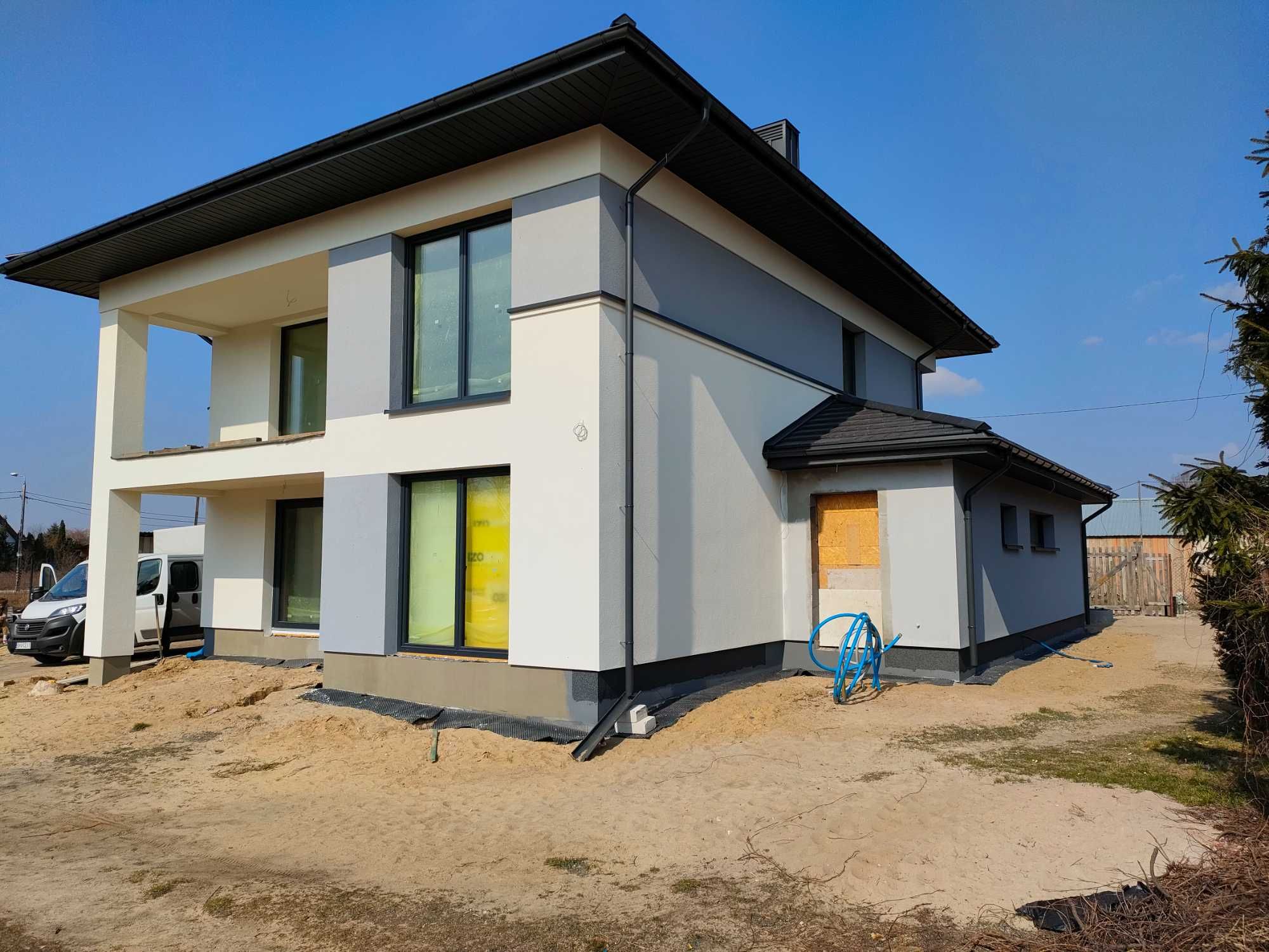 Elewacje, Docieplenia Budynków , STYROPIAN-WEŁNA, Ocieplenia PIANĄ PUR
