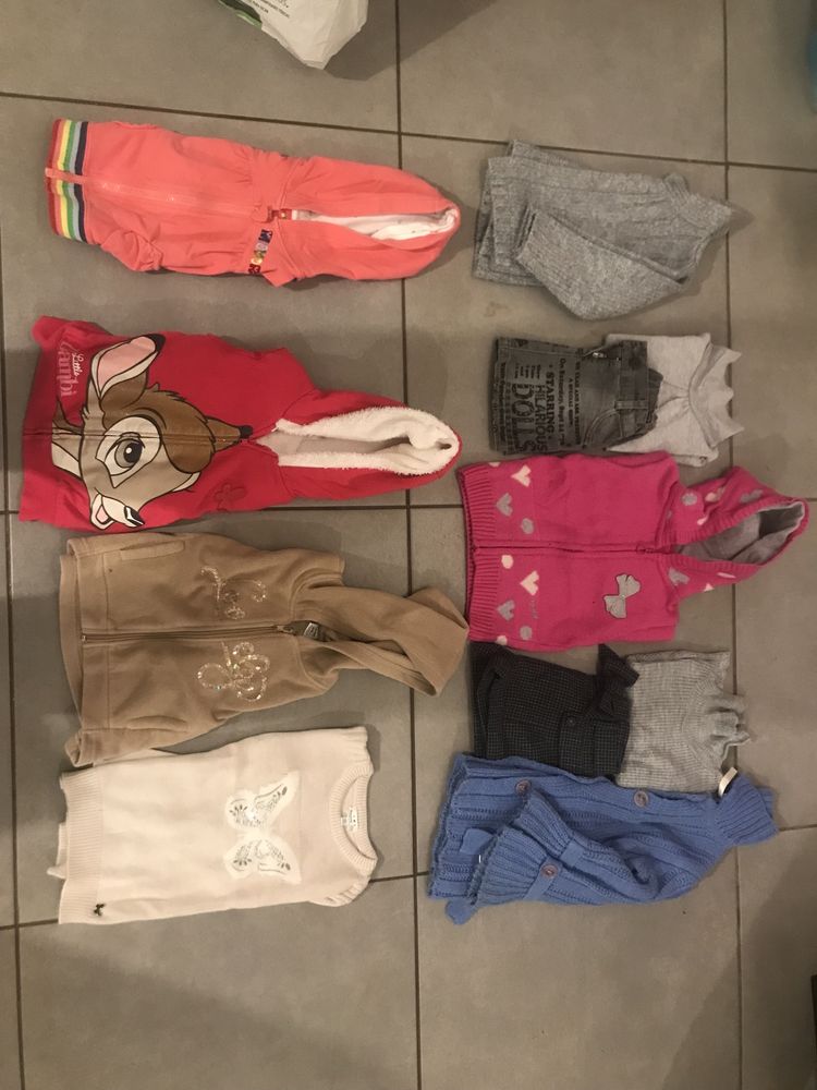 Roupa criança dos zero aos 24 meses