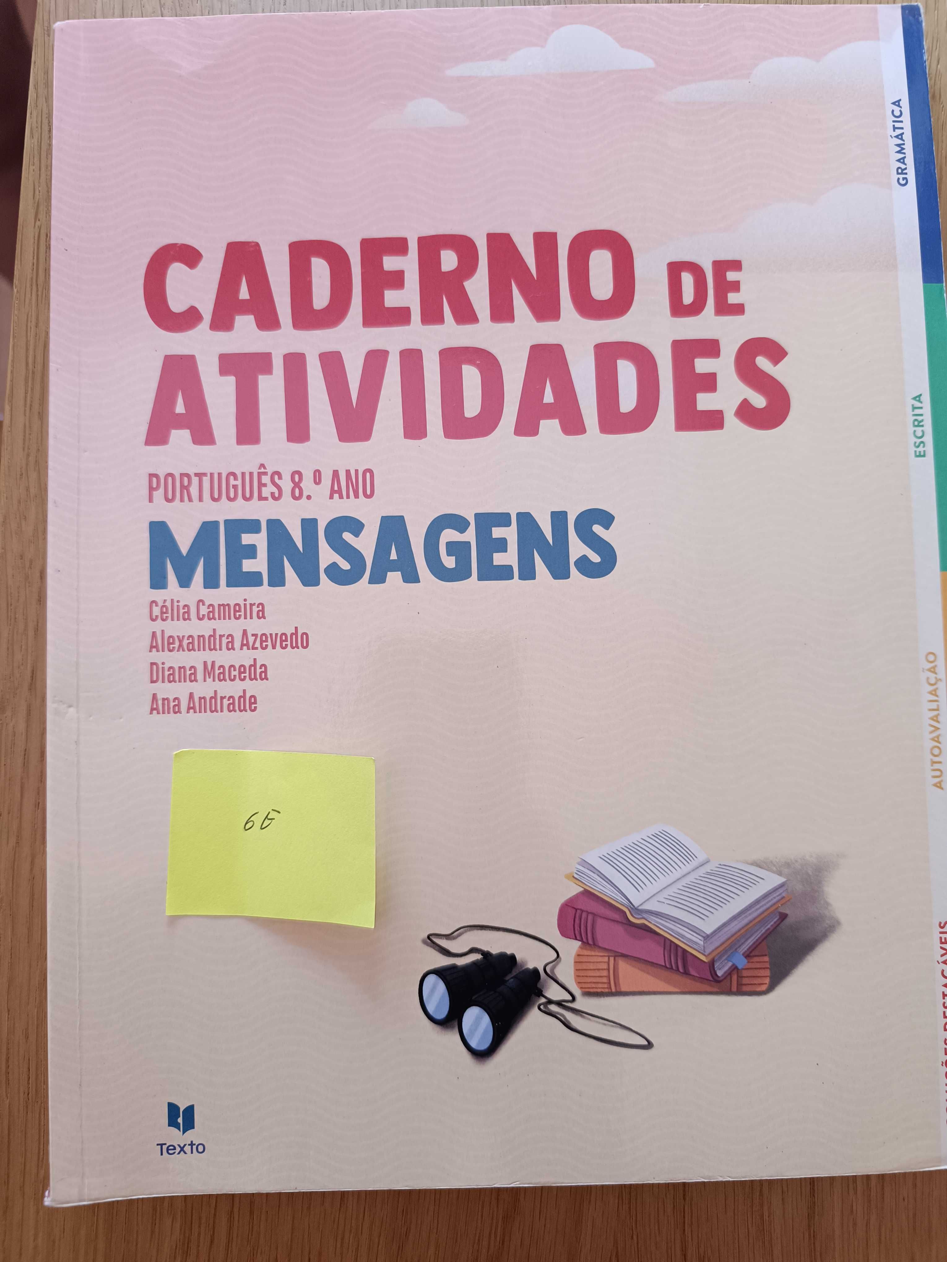 Cadernos de atividades 8°ano