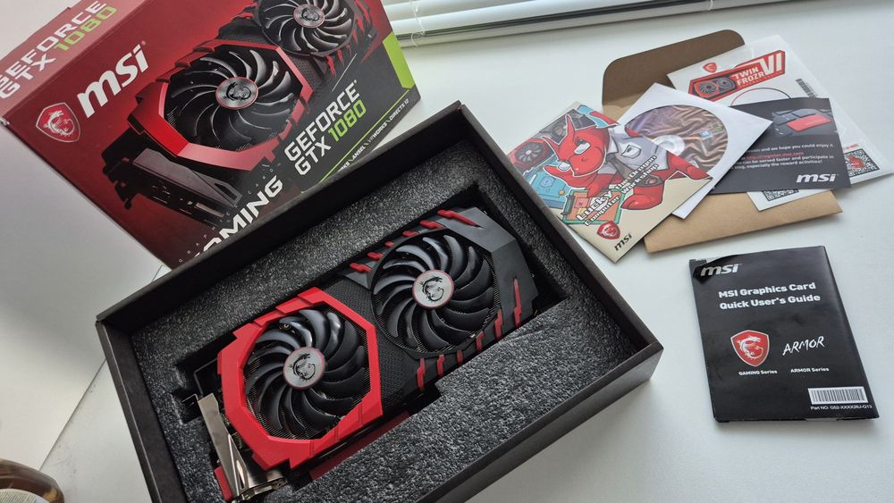 Karta graficzna GeForce MSI GTX 1080 Gaming 8 GB