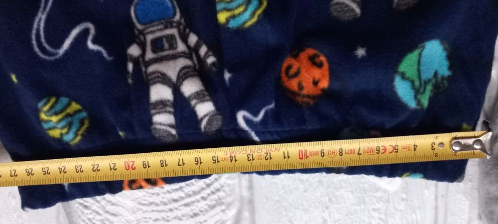 Nowa ciepła polarowa piżama astronauta 122 na 6-7 lat