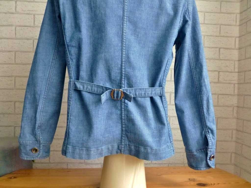 Benetton Jeans żakiet lekka katana bluza dżinsowa M