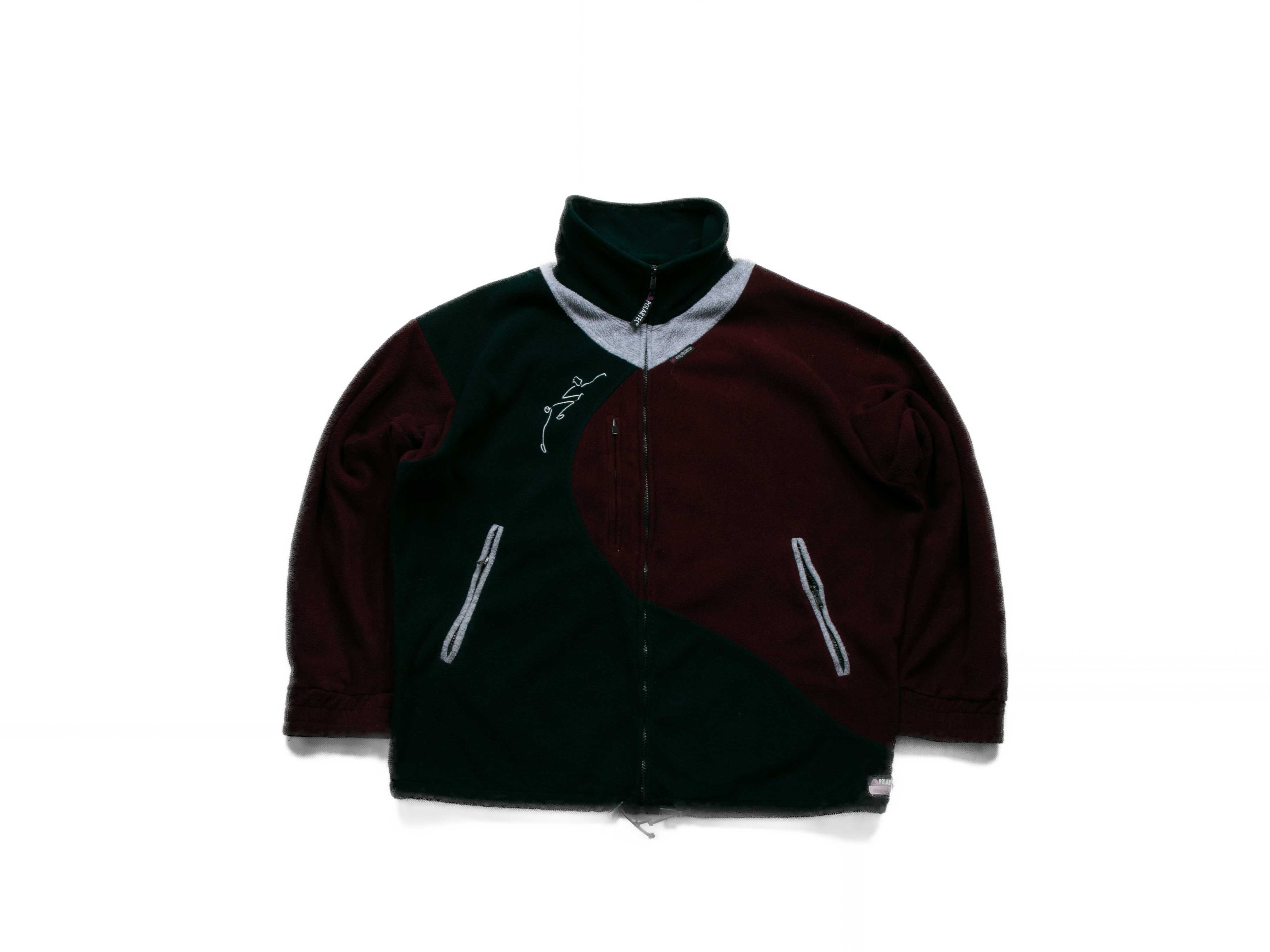 Bluza polarowa Alpinus Polartec XL burgund