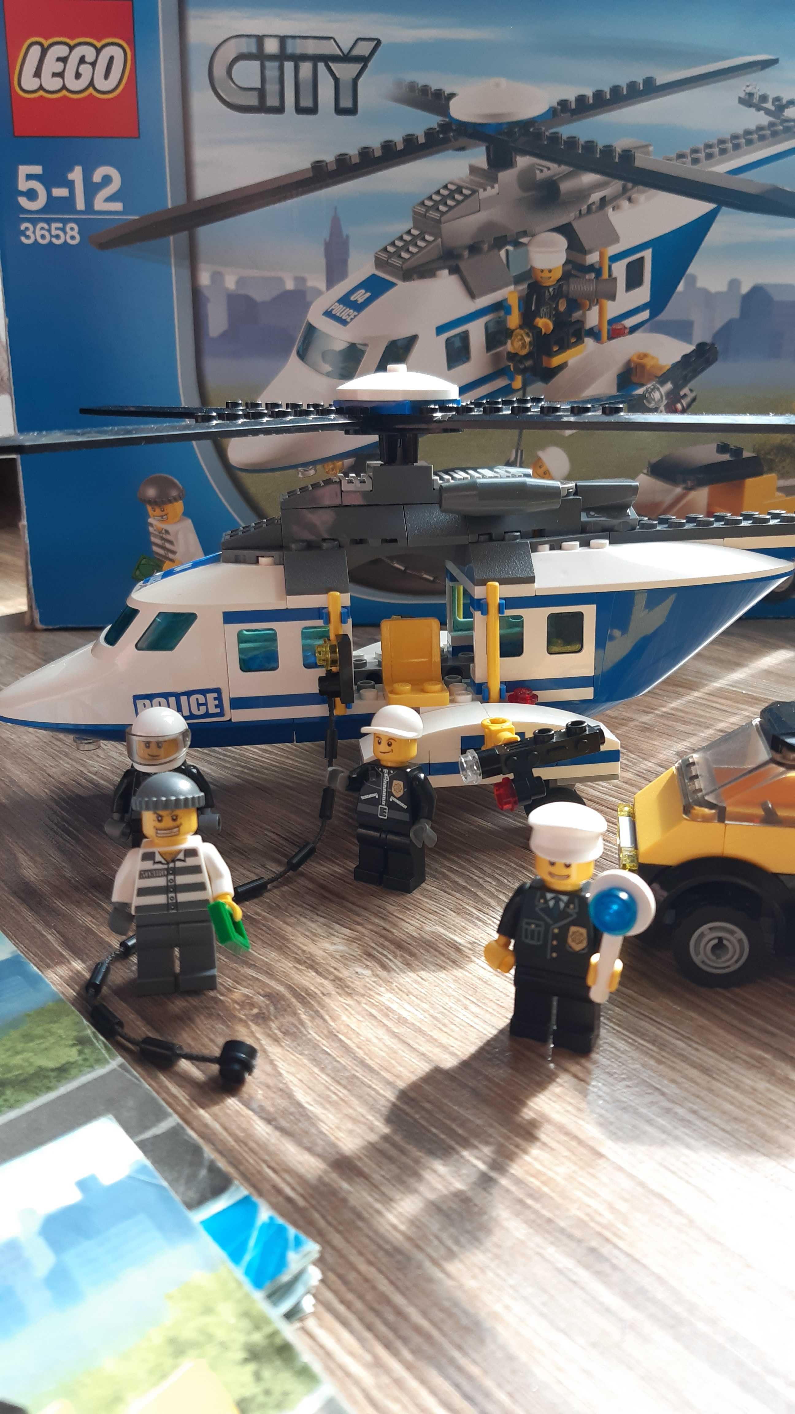 LEGO CITY 3658 Helikopter policyjny.