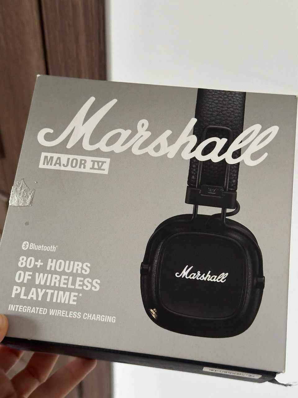 Навушники Marshall Major IV (Black) Ідеальний стан