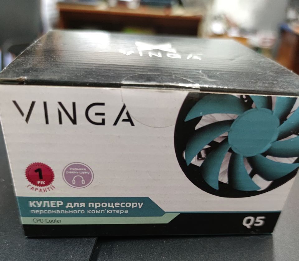 Радіатор охолодження з кулером Vinga Q5