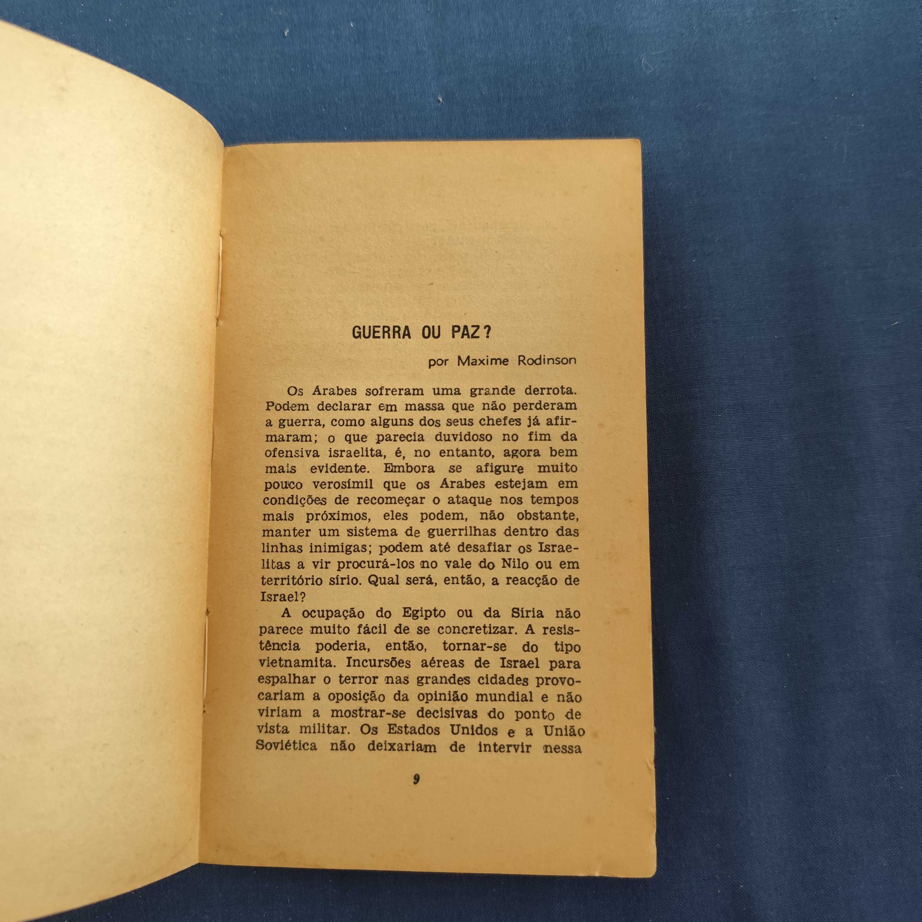 Cadernos D. Quixote 1 - O Conlfito Israelo-Árabe