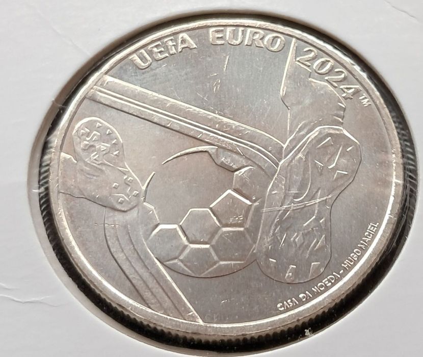 Portugal -5€ 2024 Europeu de Futebol - UNC
