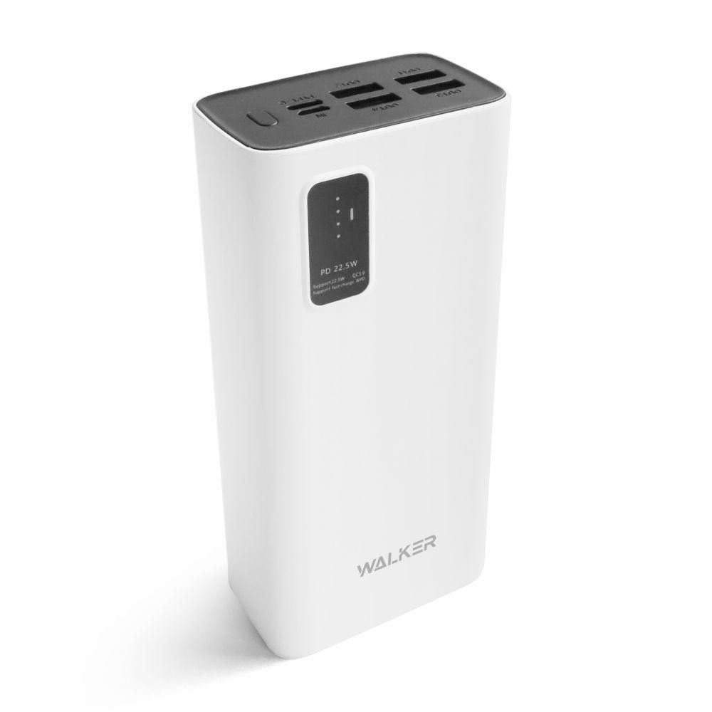 Power Bank WALKER WB-730 30000mAh вихід 3USB*2.1A / QC3.0_22.5W