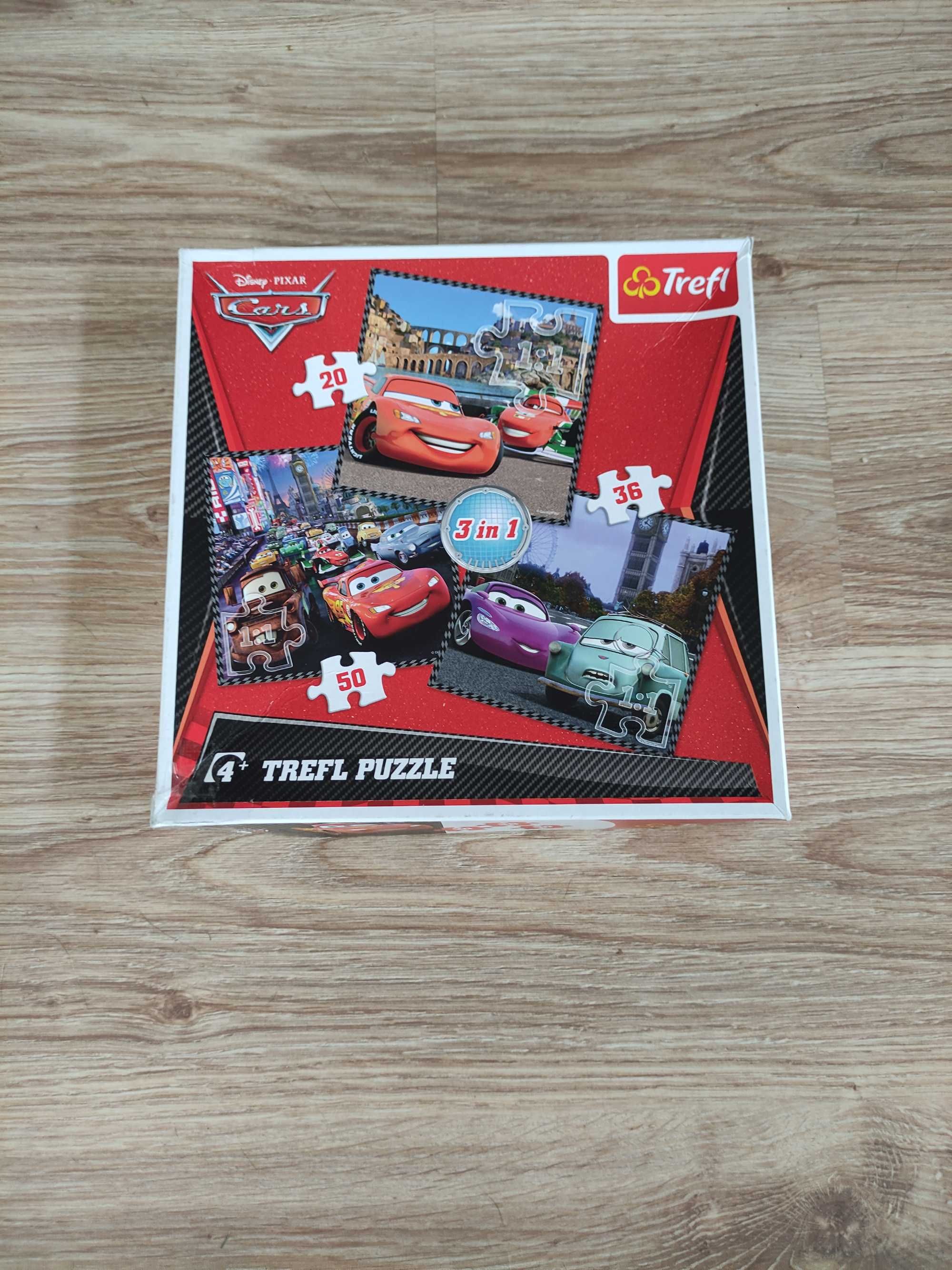 Puzzle 4+ Auta - Zygzak McQueen