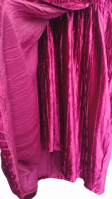 Sukienka bordowa koktajlowa NELLY M