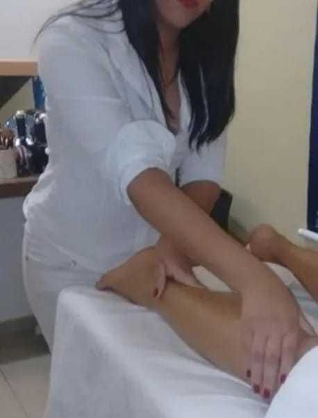 Massagem relaxante e desportiva com alta pressão