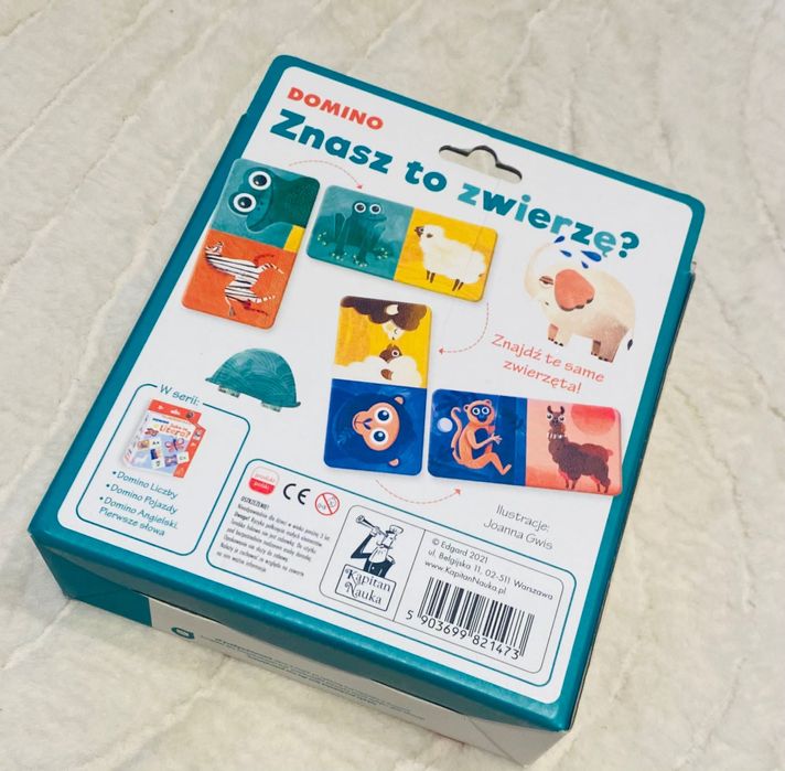 Kapitan nauka gra domino znasz to zwierzę?