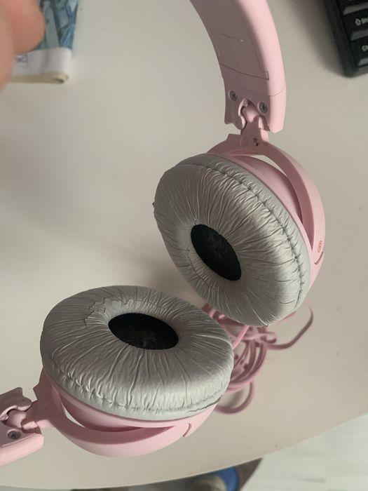 Słuchawki Sony  różowe dla dziewczynki