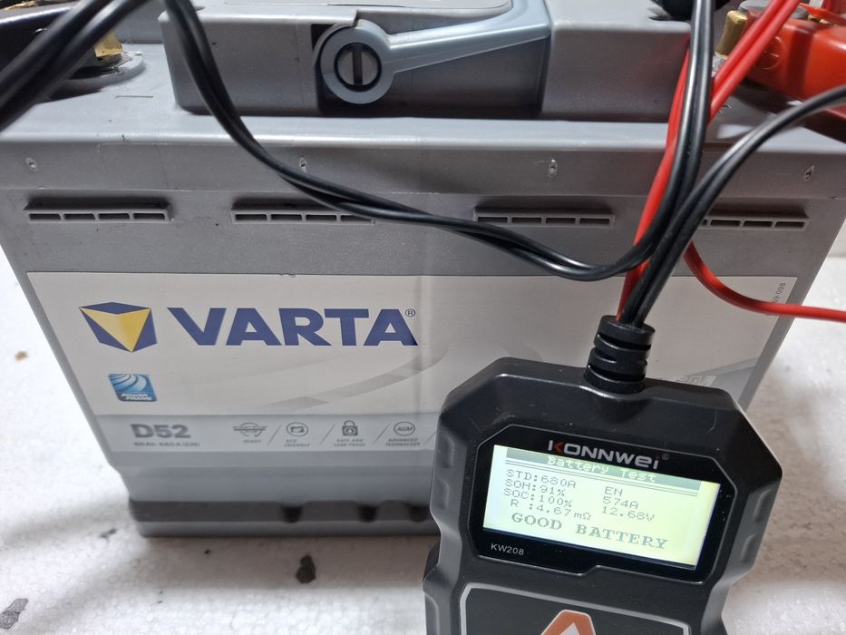 Akumulator Varta Silver AGM 60 Ah 680A  START&STOP