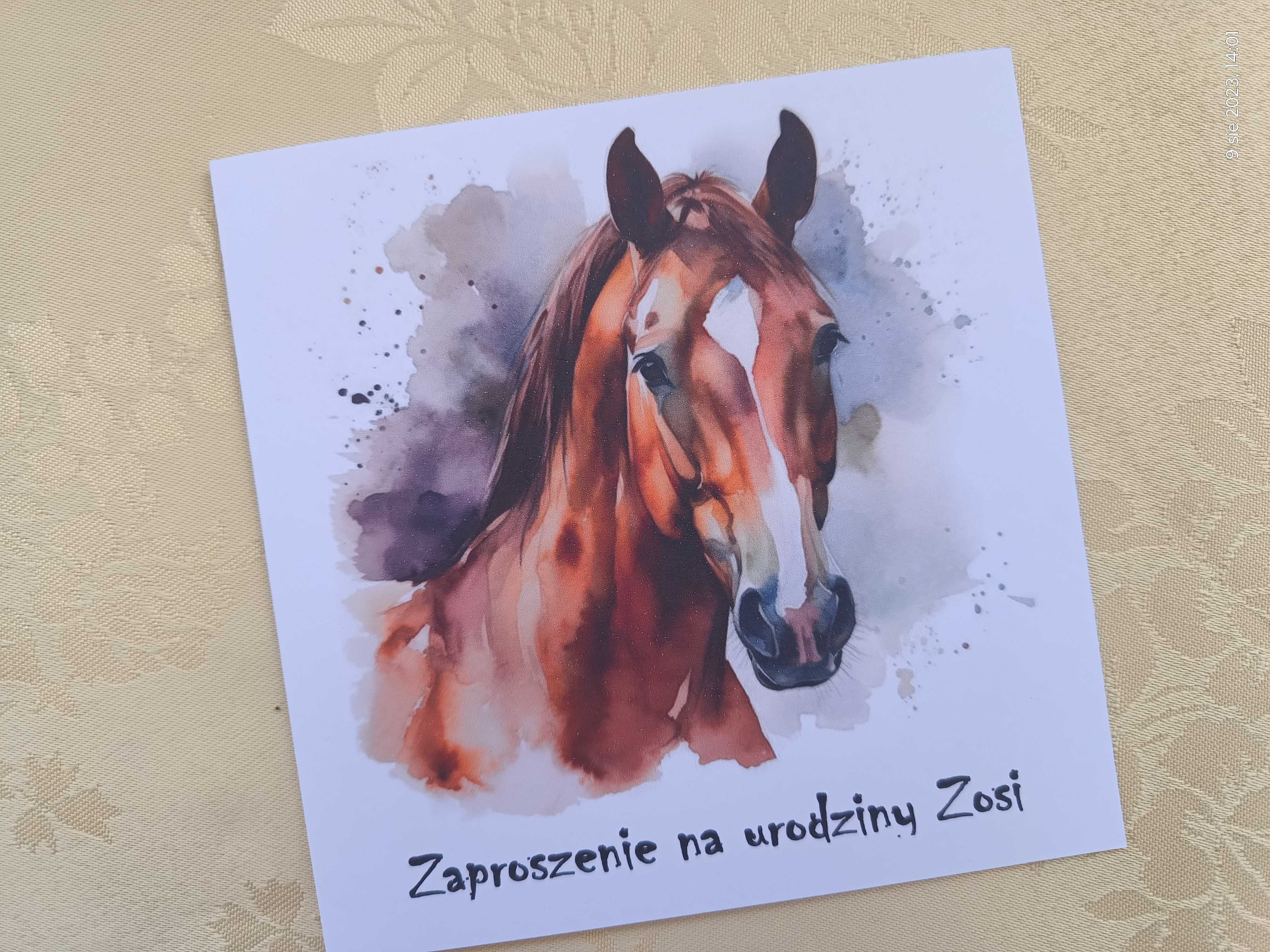 Zaproszenia na urodziny