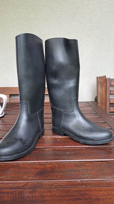 Buty na konia jeździeckie kalosze essensole junior