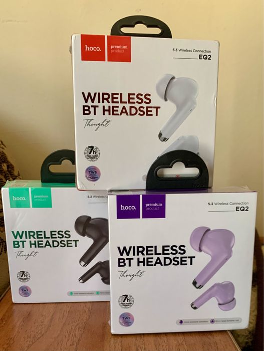 Навушники Нogo EQ2(білі;чорні)