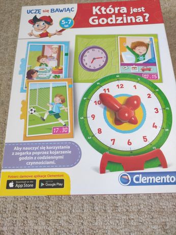 Gra edukacyjna Która jest godzina firmy Clementoni