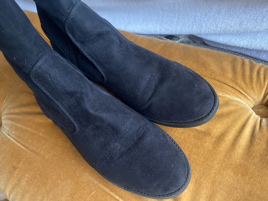 Сапоги на низком ходу р 39