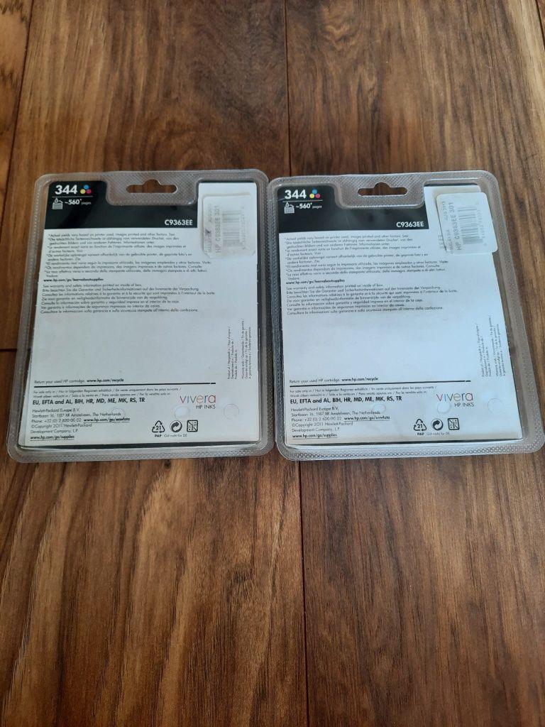 Tusz HP 344 + 88 nowy kolorowy 5 sztuk zestaw