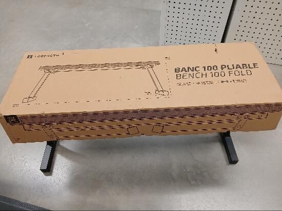 Banco Dobrável de Musculação 100