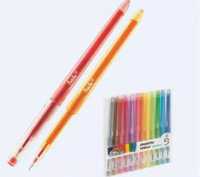 Długopisy żelowe 12 kolorów FIORELLO