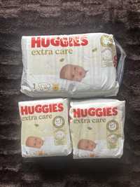 Підгузки Huggies extra care размір 1 (набір 91 шт)
