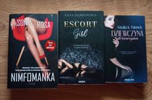 Książki romans erotyk Nimfomanka Escort girl Dziewczyna do towarzystwa